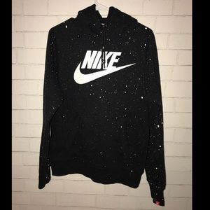 Nike Shirts Nike Speckle Paint Splatter Hoodie Poshmark